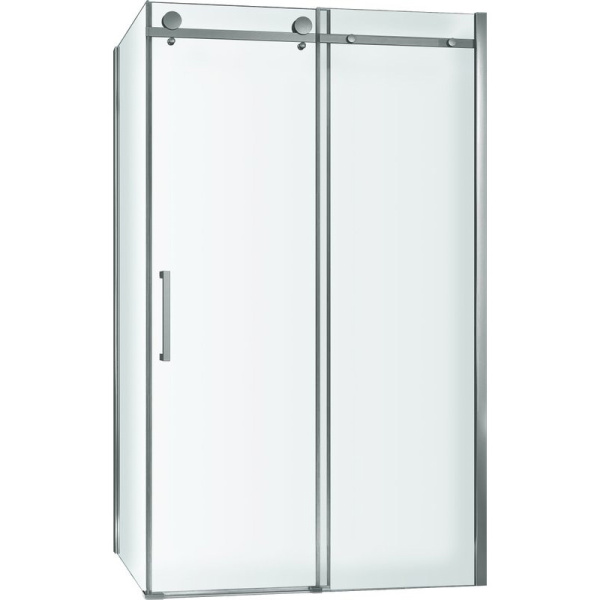 Душевой уголок BERGES Gelios 100x80 см профиль хром сильвер 061003 (детальная фотография)