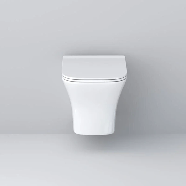 Унитаз подвесной Grossman Galaxy безободковый GR-4476S (детальная фотография), без бачка, со скрытым бачком