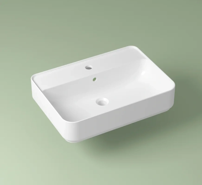 Раковина Lavinia Boho Bathroom Sink 60 см белая 33311008 (детальная фотография), белые