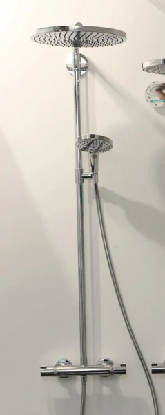 Душевая стойка Hansgrohe Raindance Select хром 27133000 (детальная фотография), хром