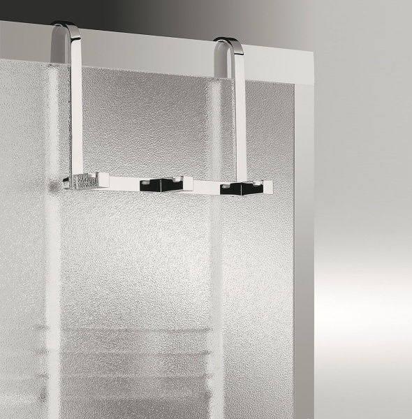 Полочка для ванной Colombo Cavalletti E Sedili хром B9634 (детальная фотография), современные, hi-tech