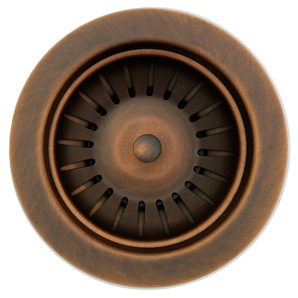 Слив для кухонной мойки Migliore медь 22082 (детальная фотография), нет в наличии