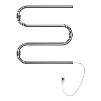 Полотенцесушитель электрический Terminus M-образный 500x500 нержавеющая сталь