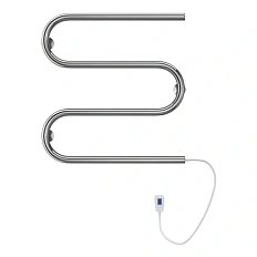 Полотенцесушитель электрический Terminus M-образный 500x500 нержавеющая сталь