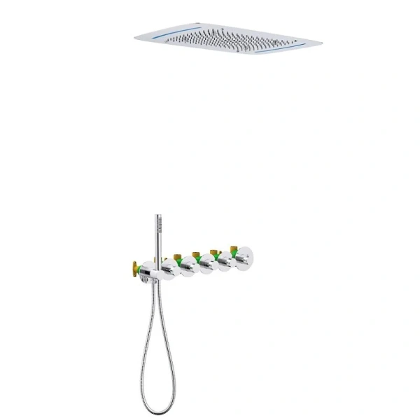 Душевой комплект Timo Saona хром SX-2319/00SM (детальная фотография), душевые комплекты, наборы