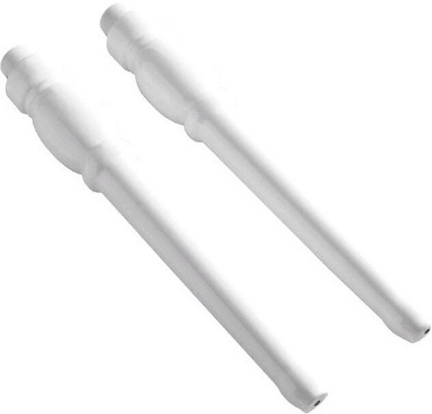 Керамические ножки под раковину 2шт., цвет белый, ArtCeram Hermitage HEC003 01 00 (детальная фотография)