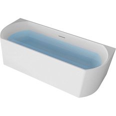 Акриловая ванна Abber 150х75 см белая