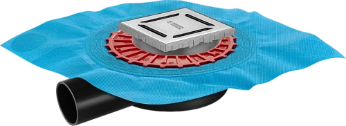 Душевой трап BERGES ZENTRUM Norma 10 см хром матовый - фото 1