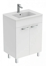 Тумба под раковину напольная Ideal Standard Tempo 60 см белый лак глянцевый