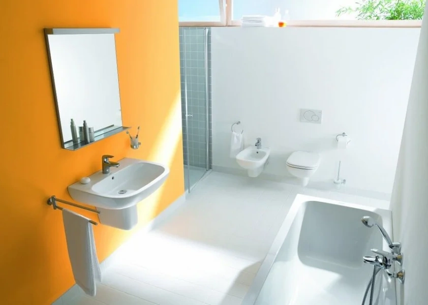 Биде подвесное Duravit D-Code 22361500002 22571500002 (детальная фотография), белые