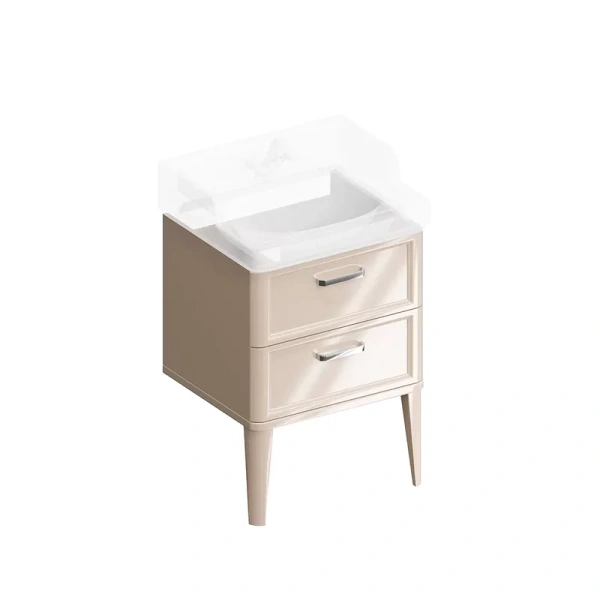 Тумба под раковину напольная Kerama Marazzi Pompei 60 см камео бежевый PO.M.60.2\CAM (детальная фотография), классика, ретро