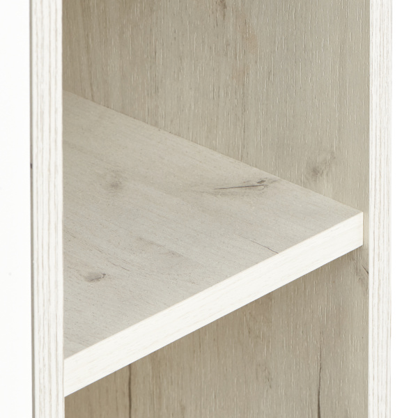 Шкаф подвесной Акватон Флай 35 см белый/дуб крафт, правый 1A237903FAX1R (детальная фотография), белые