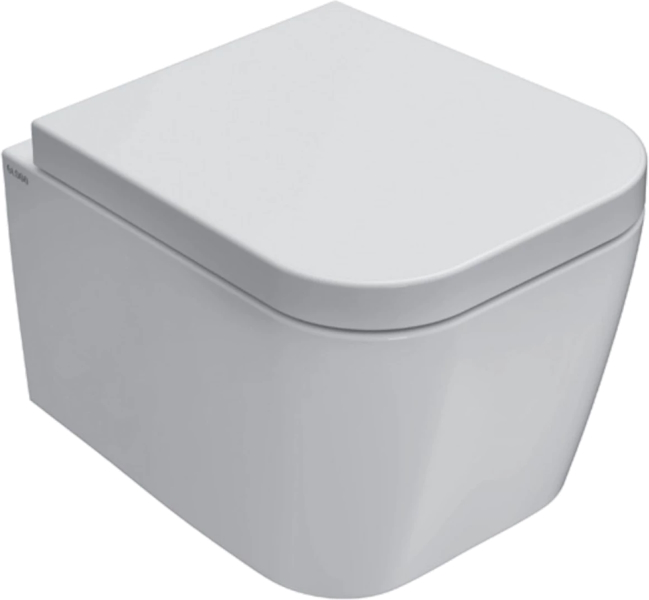 Унитаз подвесной, цвет белый матовый, Globo Stone SSS03.BO (детальная фотография)