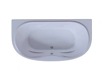 Ванна акриловая Акватек Мелисса 180х95 см с фронтальным и боковыми экранами