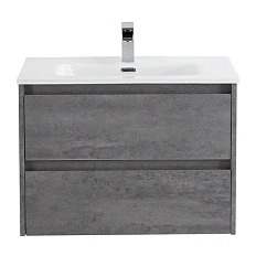 Тумба под раковину подвесная BelBagno Kraft 60 см Cemento Grigio