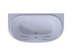 Ванна акриловая Акватек Мелисса 180х95 см с фронтальным и боковыми экранами