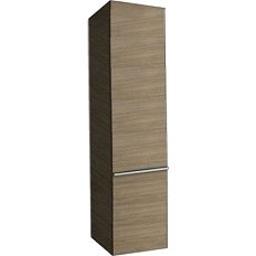 Шкаф-пенал подвесной Laufen Case 35 см мелованный дуб, петли слева