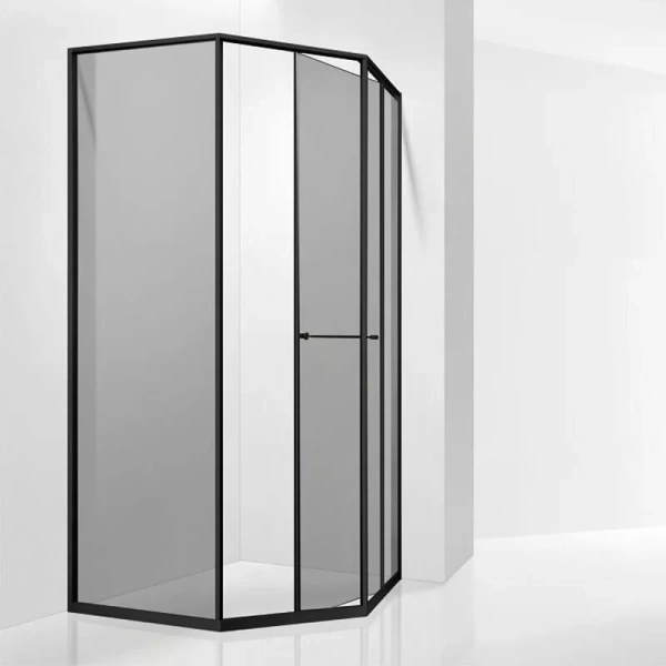 Душевой уголок RGW Stilvoll SV-82B R 100x100 см стекло тонированное, правый 33328200-34R (детальная фотография), стеклянные, угловые, без поддона