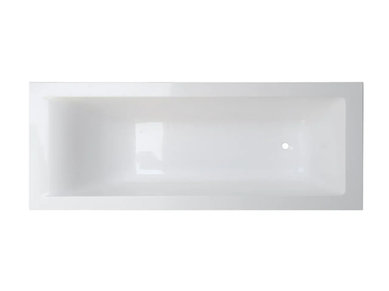 Ванна из литьевого мрамора Эстет Дельта 180x70 см белая глянцевая ФР-00010113 (детальная фотография), литьевой мрамор