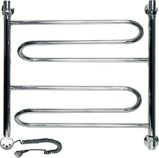 Полотенцесушитель электрический Ника Curve ЛЗ 60/60 см с терморегулятором