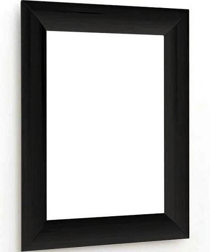 Зеркало, цвет рамы чёрный, ArtCeram - фото 2