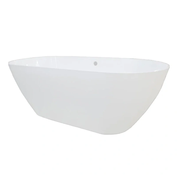 Ванна из искусственного мрамора Aquanet Family Stone AQ-00332889, 160 x 75 см, цвет белый (детальная фотография), современныe, hi-tech