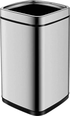 Мусорное ведро WeltWasser WW ME матовая сталь