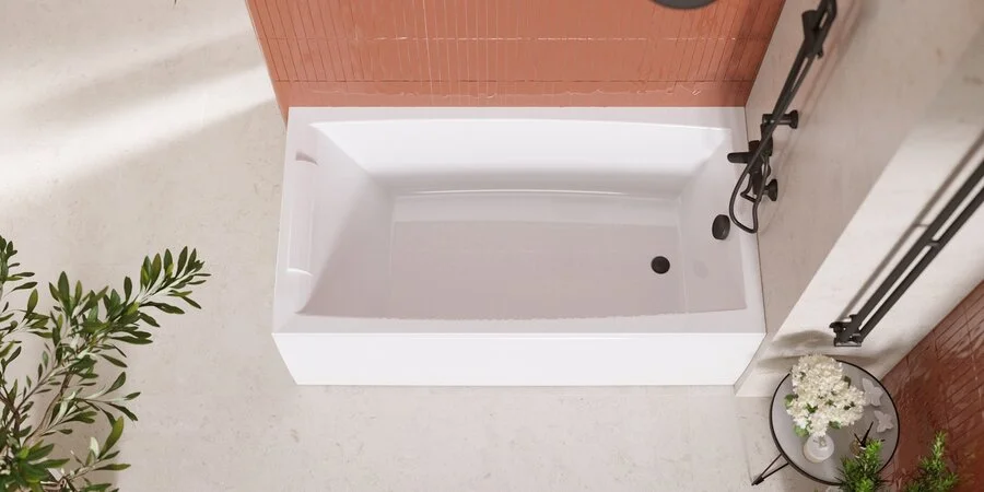 Ванна акриловая 1Marka Aelita 01ае1890, 180 x 90 см, белый (детальная фотография), 180х90