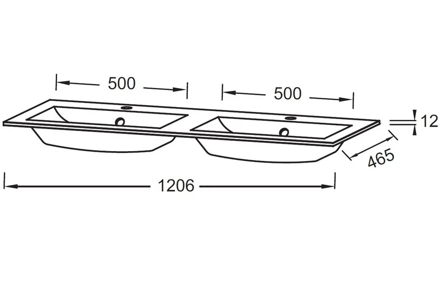 Раковина мебельная Jacob Delafon Sherwood 120 см матовый базальт EB1831RU-DE5 (детальная фотография), современные, hi-tech