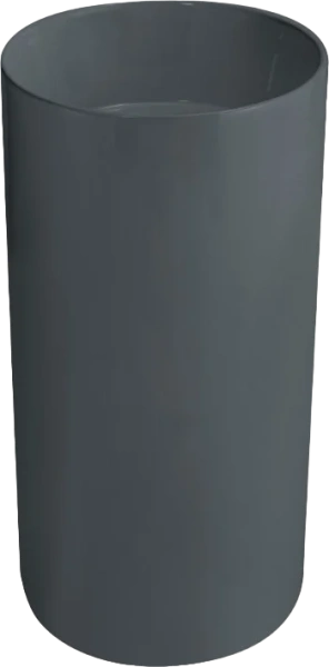 Раковина напольная SantiLine 45 см серая матовая SL-4014MG (детальная фотография)