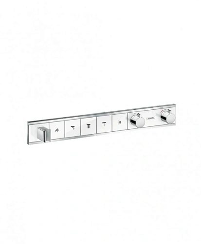 Смеситель для душа Hansgrohe RainSelect хром/белый - фото 2
