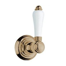 Переключающий вентиль, наружняя часть, бронза, Nicolazzi Termostatico