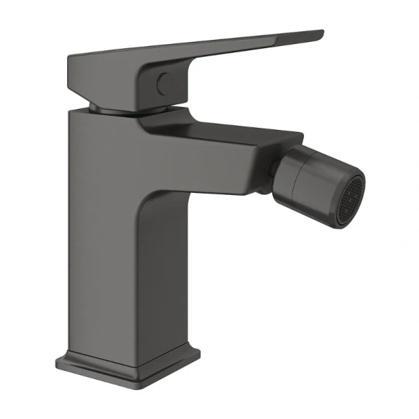 Смеситель для биде Aqueduto Claro CLA0545, цвет вороненая сталь, gunmetal (детальная фотография)