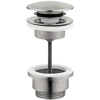 Донный клапан Cisal Complementi нержавеющая сталь