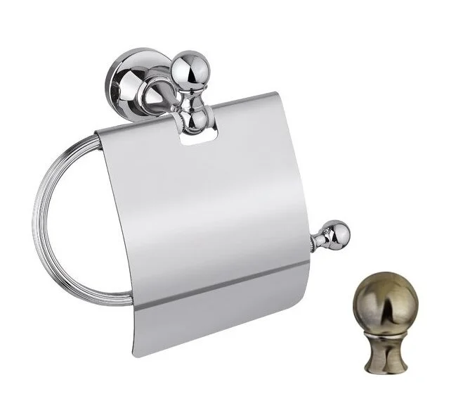 Бумагодержатель Cezares Olimp бронза OLIMP-TRH-02-M (детальная фотография), бронза