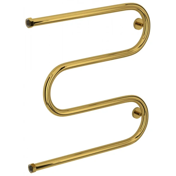 Полотенцесушитель водяной Сунержа М-образный 60х60 см золото 03-4007-6060 (детальная фотография), золото