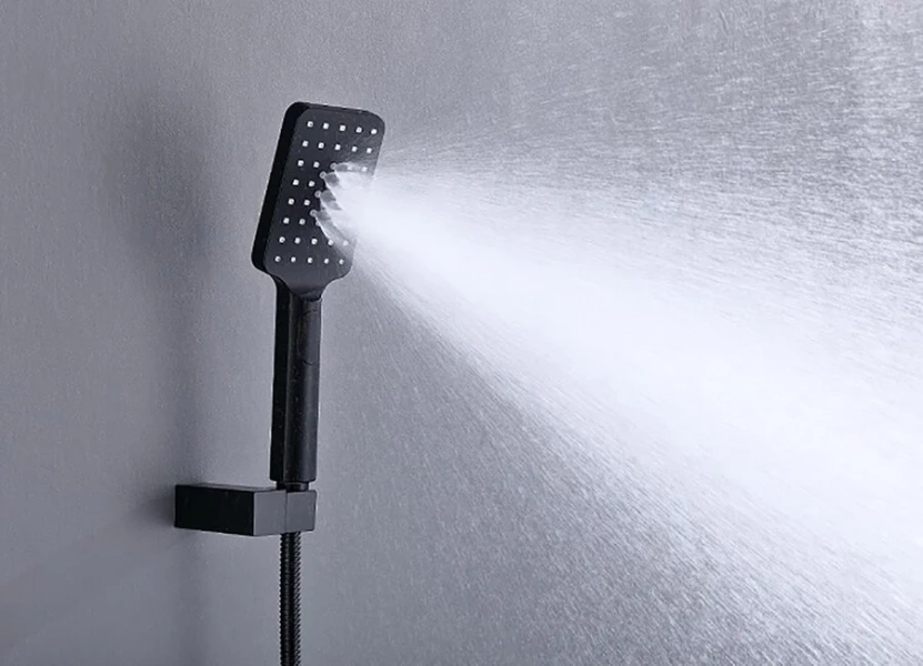 Душевой набор черный Timo Petruma SX-5149/03SM (детальная фотография), черные index_1