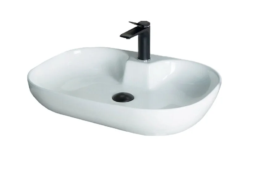 Раковина GID Lago N9446b 61 см белая 51156 (детальная фотография)