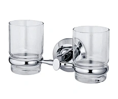 Стакан для ванной WasserKRAFT Rhein двойной