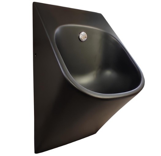 Писсуар подвесной ArtCeram La Fontana 2.0 черный матовый LFO002 17 34 (детальная фотография), современные, hi-tech