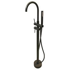 Смеситель для ванны Comforty черный матовый