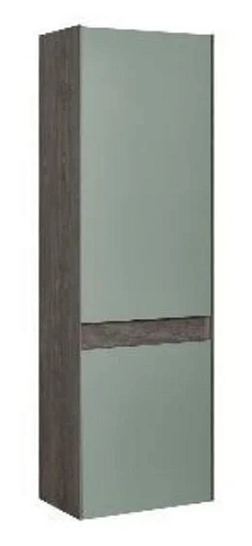 Шкаф-пенал подвесной Акватон Форест 40 см дуб рошелье/сумеречный голубой - фото 4