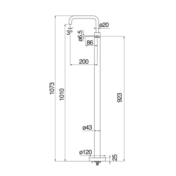 Смеситель для раковины Nobili Velis красное золото VE125188/3RCP (детальная фотография), для раковины