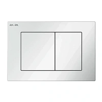 Клавиша смыва Am.Pm PrimeFit S белая глянцевая