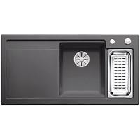 Мойка для кухни, чаша справа, цвет базальт, Blanco Axon II 6 S