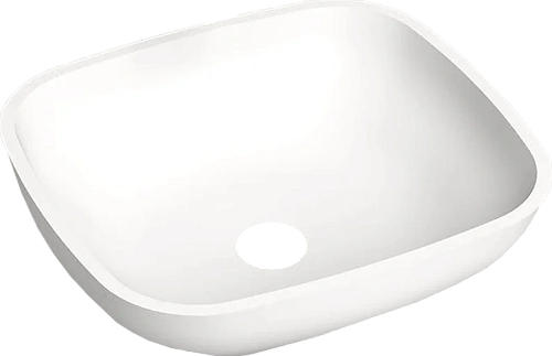 Раковина Salini Gloria 08 50 см белый матовый - фото 1