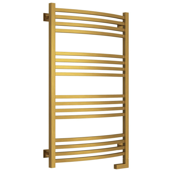 Полотенцесушитель электрический Сунержа Аркус 2.0 100х60 см состаренная латунь, тэн правый 051-5605-1060 (детальная фотография)