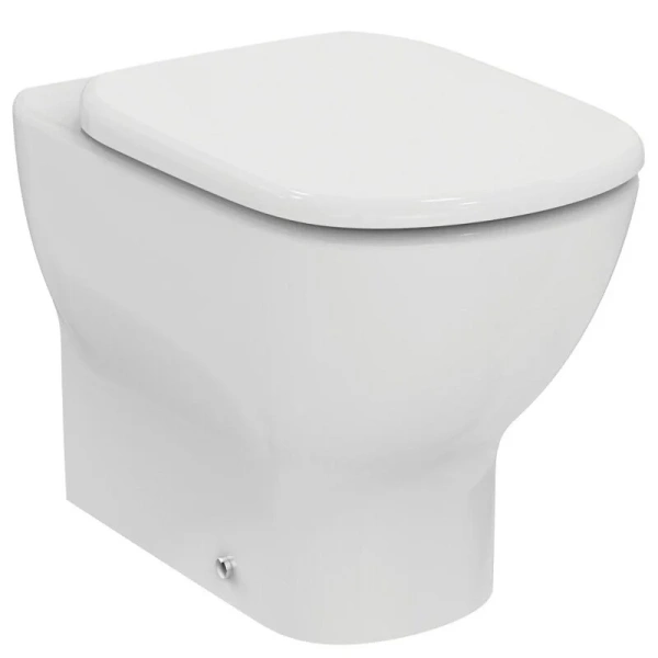 Унитаз напольный Ideal Standard Tesi T0077 приставной, технология AquaBlade (детальная фотография)
