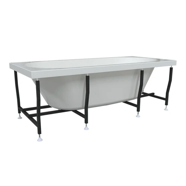 Ванна акриловая Радомир Вальс 1-01-0-0-1-194, 190 x 90 см, рама-подставка, белая (детальная фотография), 190х90