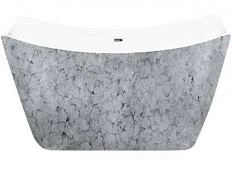 Ванна акриловая, цвет Treasure Silver, Lagard Meda